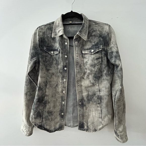 ChiQle - demin shirt -Small - Picture 6 of 16